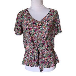 Women’s floral top sz S
